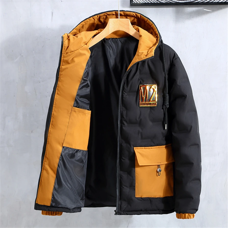 Down Jacket Men Winter Warm Thick Jackets Plus Size 10XL 11XL Men\'s Puffer Jacket Fashion Casual Winter Coat Big Size 10XL 11XL