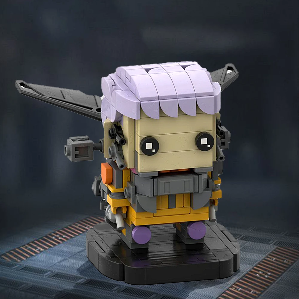 Gobricks MOC  Valkyrie From Apex Legends Bricks Model Anime Fight Game Apex Legends Figure Valkyrie Building Blocks Toys Gift