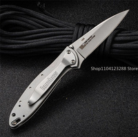 KS 1660 Ken Onion Leek Assisted Flipper Folding Knife Outdoor Self-defense Hiking Hunting Pocket Camping EDC Knife