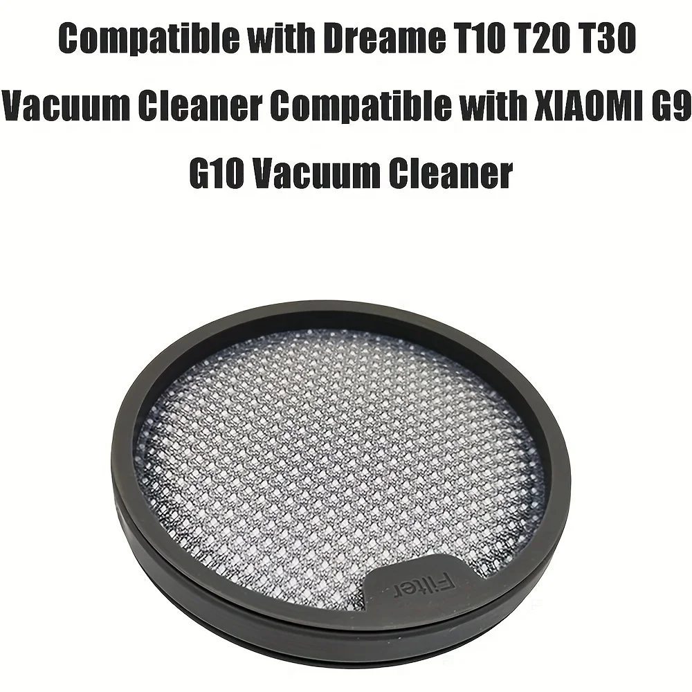 1/2/4pcs, HEPA Pre-Filter For Dreame T10 T20 T30 For Xiaomi G9 G10 Vacuum Cleaner Durable And Washable Replacement Parts