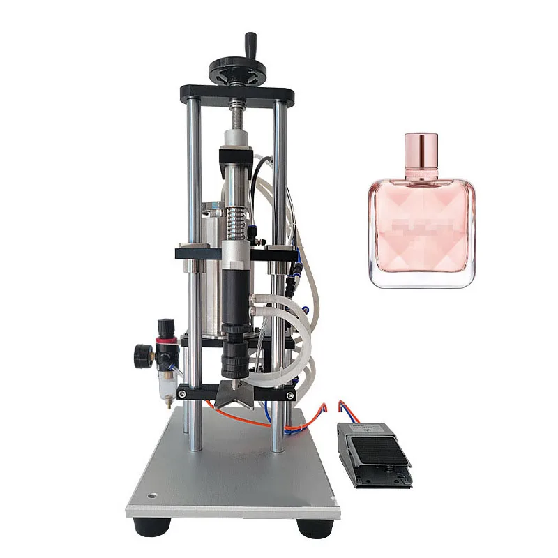

Машина для розлива духов, вакуумная пневматическая полуавтоматическая машина для розлива духов с жидким ароматом