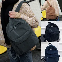 Corduroy Backpack Fashion Women Bookbags Shoulder Bag Teenger Girl Travel Bags Female Mochila Striped Rucksack