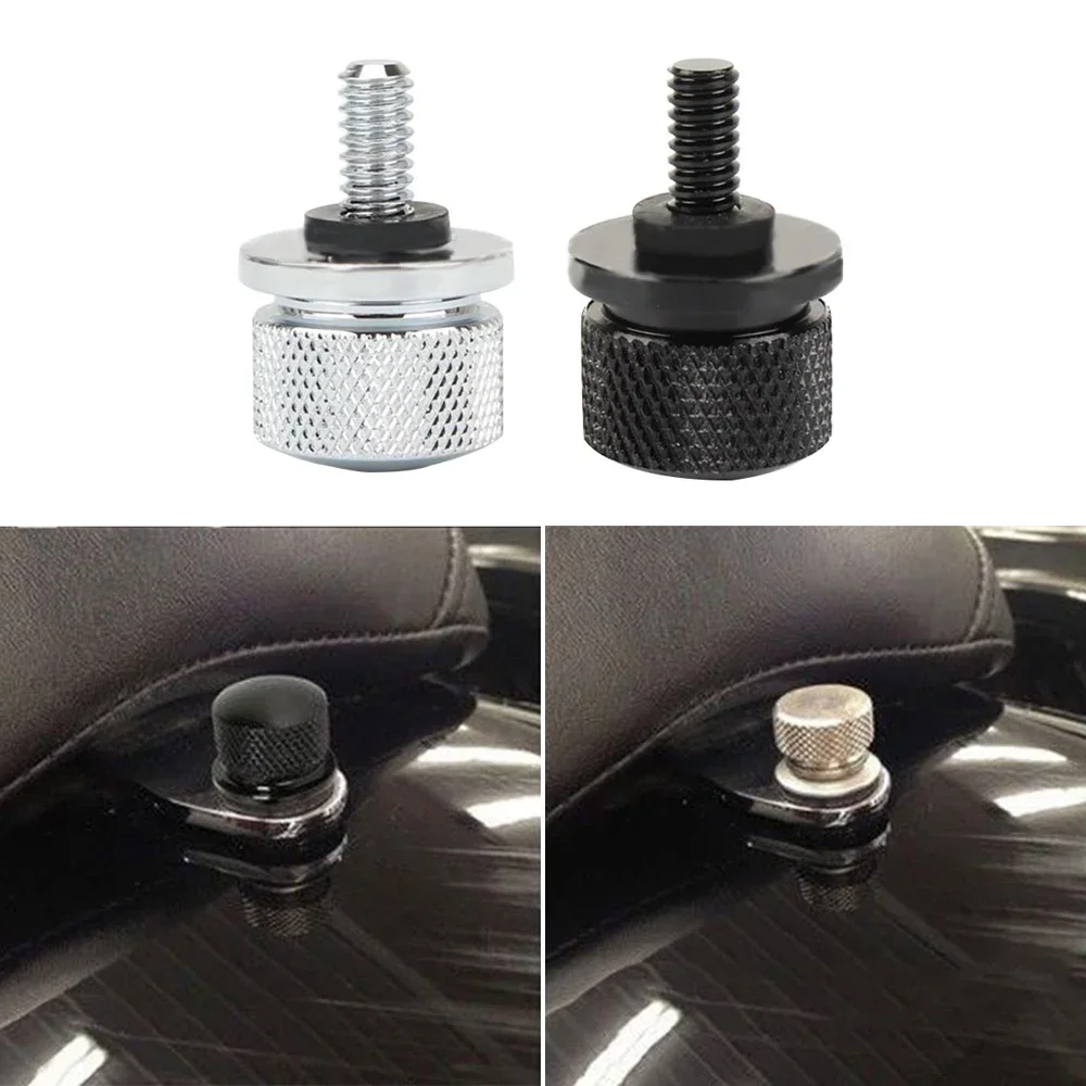 

CNC 6mm Motorcycle Accessories Fender Rear Seat Bolt Quick Screw For Harley Sportster Bob Softail Fat Boy Touring Glide CVO