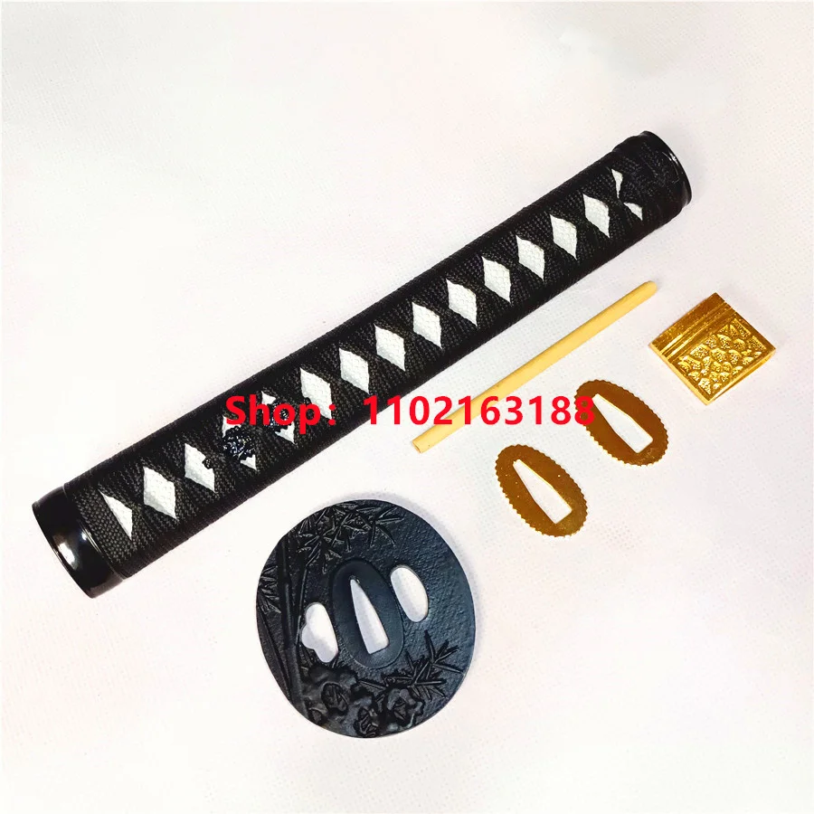 

Very Good Handle Tsuka Hilt Alloy Handguard Guard Tsuba Fuchi Kashira Menuki Habaki Seppa For Japan Samurai Katana Sword Fitting