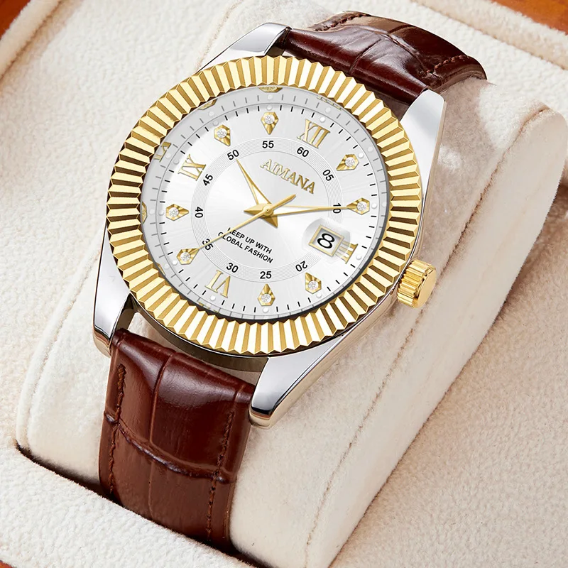 

Luxury Business Men Wristwatch Waterproof Luminous Date Military Man Watch Fashion Men's Quartz Watches