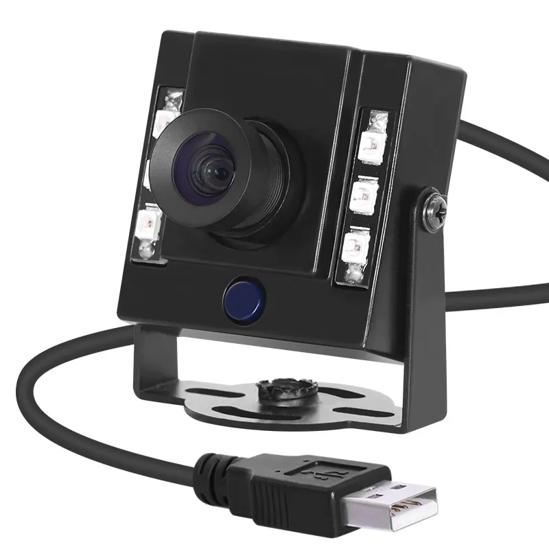 

3506 1080P IR CUT 5mm 60degrees distortionless 0.003Lux Low Light 2MP Infrared night vision IR850 USB UVC Plug and Play Camera