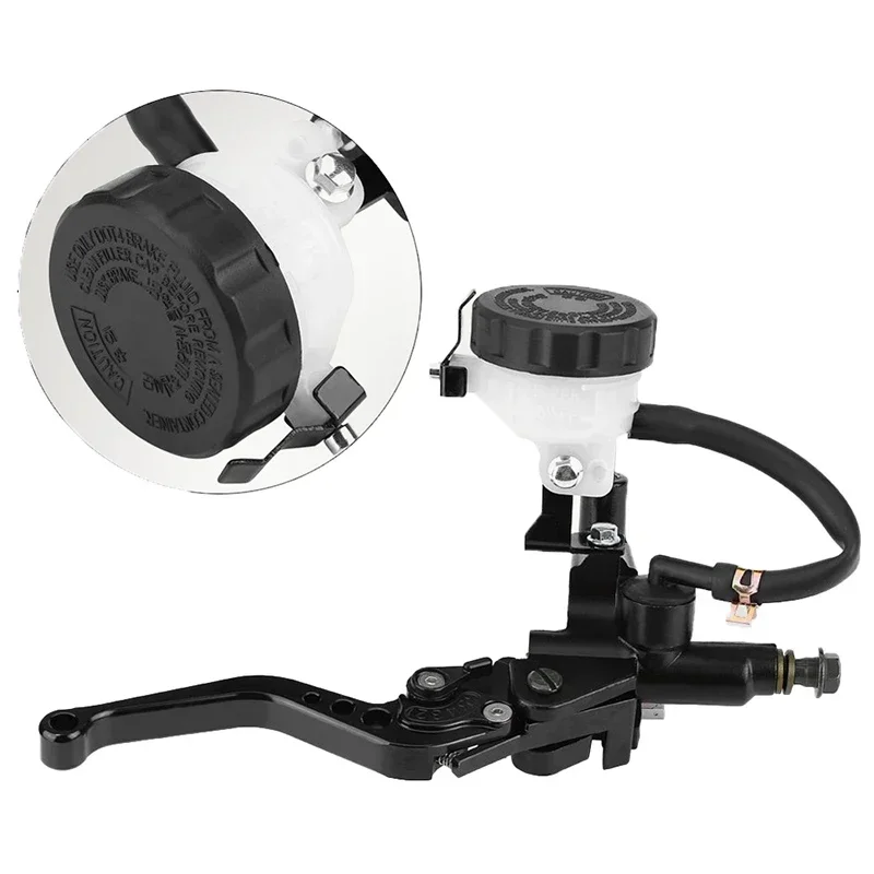 Universal 7/8" 22mm CNC Aluminum Brake Clutch Pump Lever Hydraulic Master Cylinder for 250cc-500cc Dirt Pit Bike Motorcyle parts - Image 2