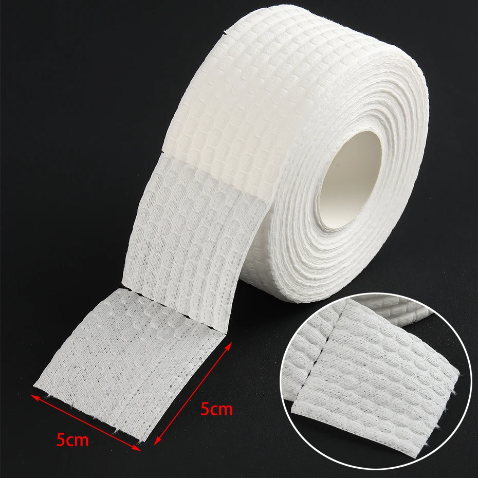 1000/500개 무보풀 네일 폴리쉬 리무버 코튼 패드 젤 폴리쉬 제거 네일 랩 와이프 클리닝 소프트 페이퍼 매니큐어 도구