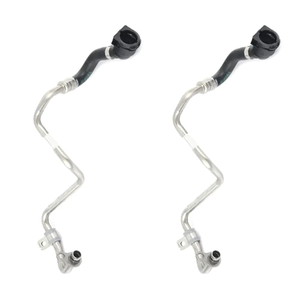 2Pcs Turbocharger Coolant Return Line for BMW F20 F30 G30 X3 X4 125I 330I 11537643226