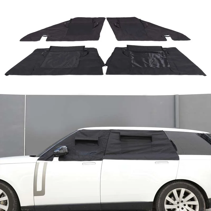 Pour Land Rover Range Rover Autobiography L460 2023+ : Accessoires de protection anti-insectes et moustiques pour vitres avant et arrière de voiture, idéal pour le camping