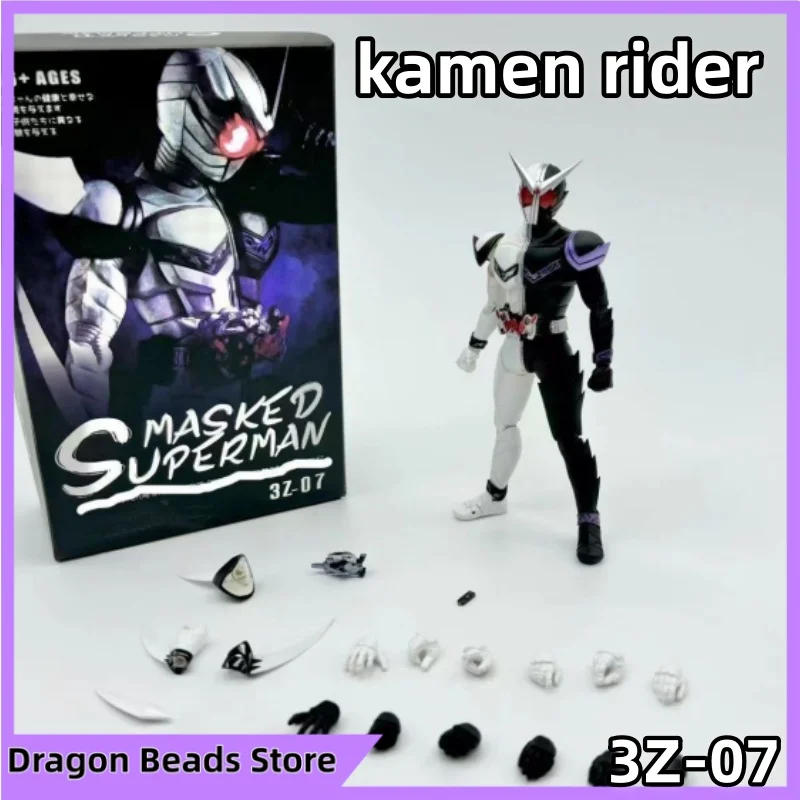 

In Stock! KO Version SHF 3Z-07 Fang Ace FJ Kamen Rider Real Bone Sculpture Movable Figure Finished Model Gift Collection