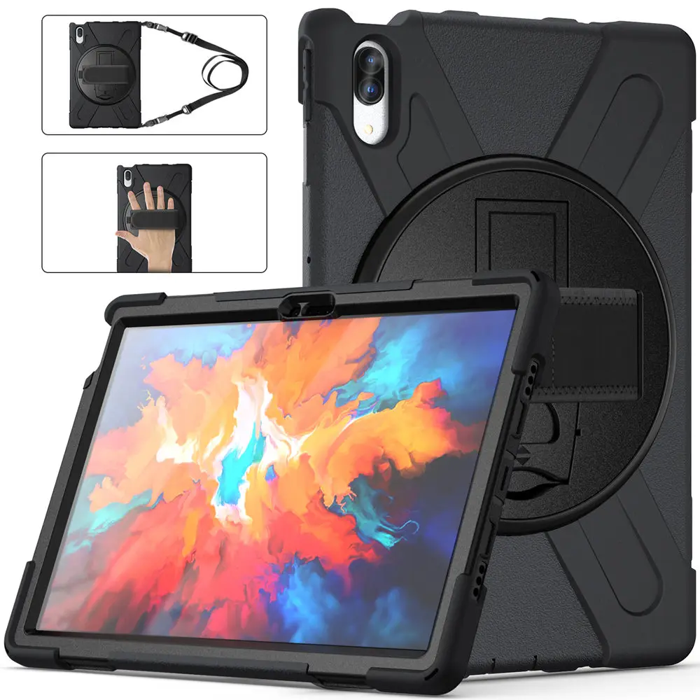 Rotatable With Kickstand Cover For Lenovo Tab P11 Pro 11.5 J706F J716F 2020 For Lenovo Tab P11 Plus J606F J607F Tablet Cover