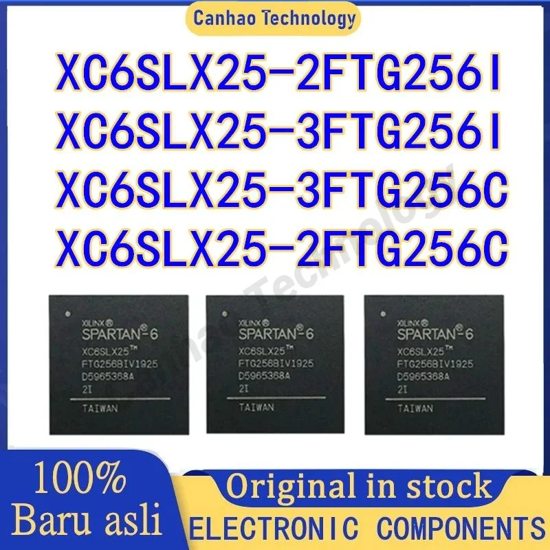 XC6SLX25-2FTG256C XC6SLX25-2FTG256I XC6SLX25-3FTG256C XC6SLX25-3FTG256I XC6SLX25-2FTG256 XC6SLX25-3FTG256 XC6SLX25 IC Chip