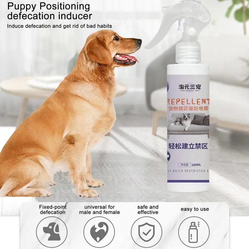 Anti-Scratch Dog Spray Natural Anti-Scratch Dog Spray For Indoor 180ml Prevent Cat Urine Spray Safe Dog Training Aid For