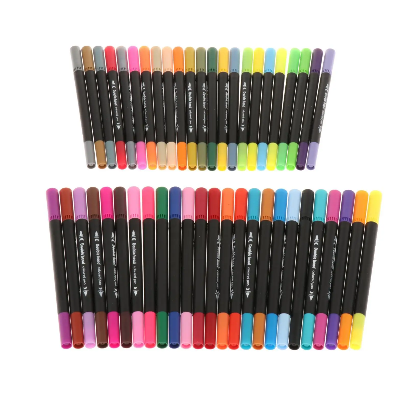 Podwójna końcówka pędzelek do zdobień gładkie markery malarskie kolor pisaki zestaw długopisów akwareli