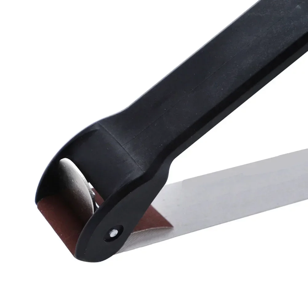 Bande abrasive en fibre vitrifiée, vis de réglage, support de papier de verre, quantité coordonnante, meulage, déterminer