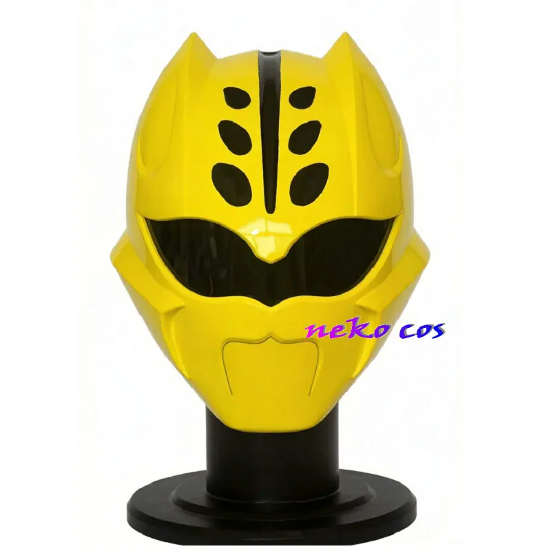 

nekocos Juken Sentai Gekiranger Geki Yellow Helmet Mask Resin Cosplay costume Custom size