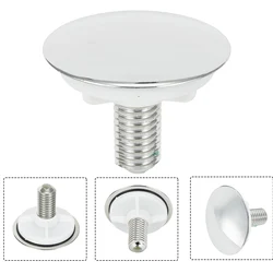 Cubiertas de orificio para grifo de fregadero de cocina, tapón de sellado de acero inoxidable, antifugas, plástico ABS, 49mm, accesorios