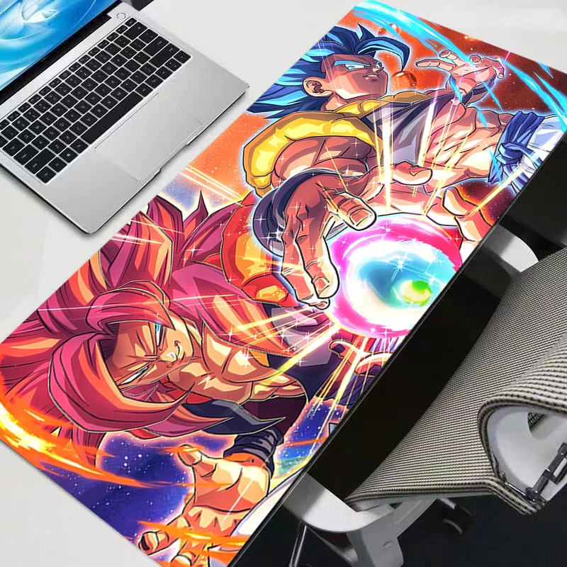 Image of Großes Mauspad, PC-Geschwindigkeit, für E-Sport-Spieler, 800 x 300, Laptop-Computer, Tastatur, Schreibtischunterlage, DBZ Dragon Ball Z xxl Mauspad