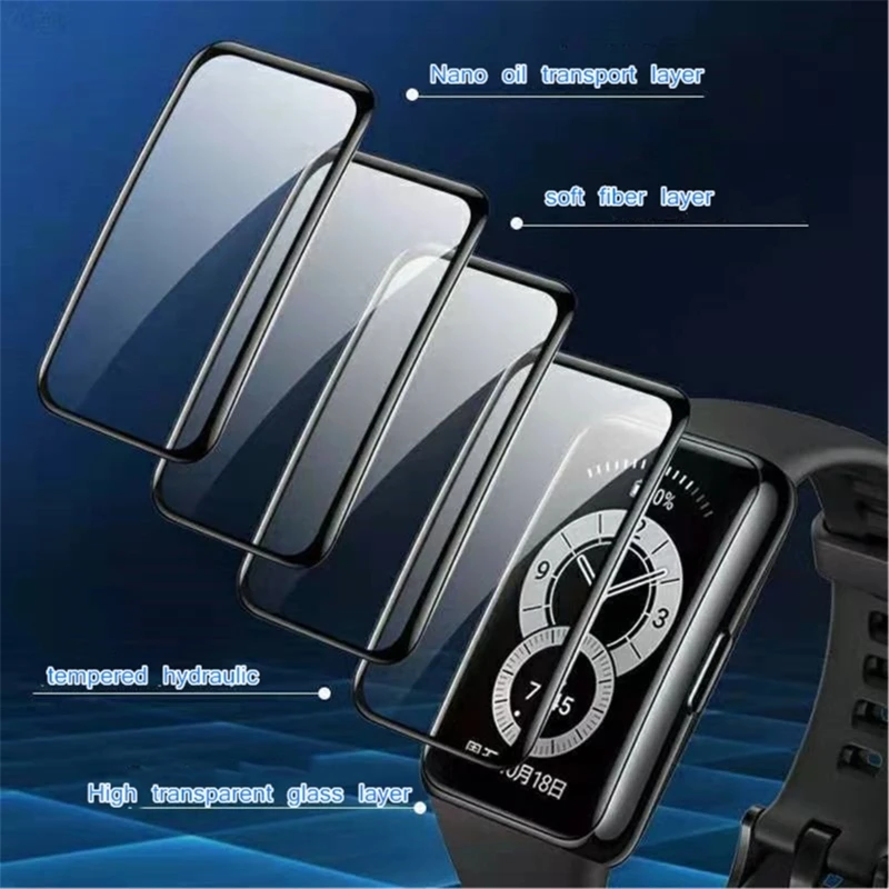 Transparent Protective Film for Watch Fit 2 Anti Scratch for Smart Band Screen Protector Cover 2 Pcs