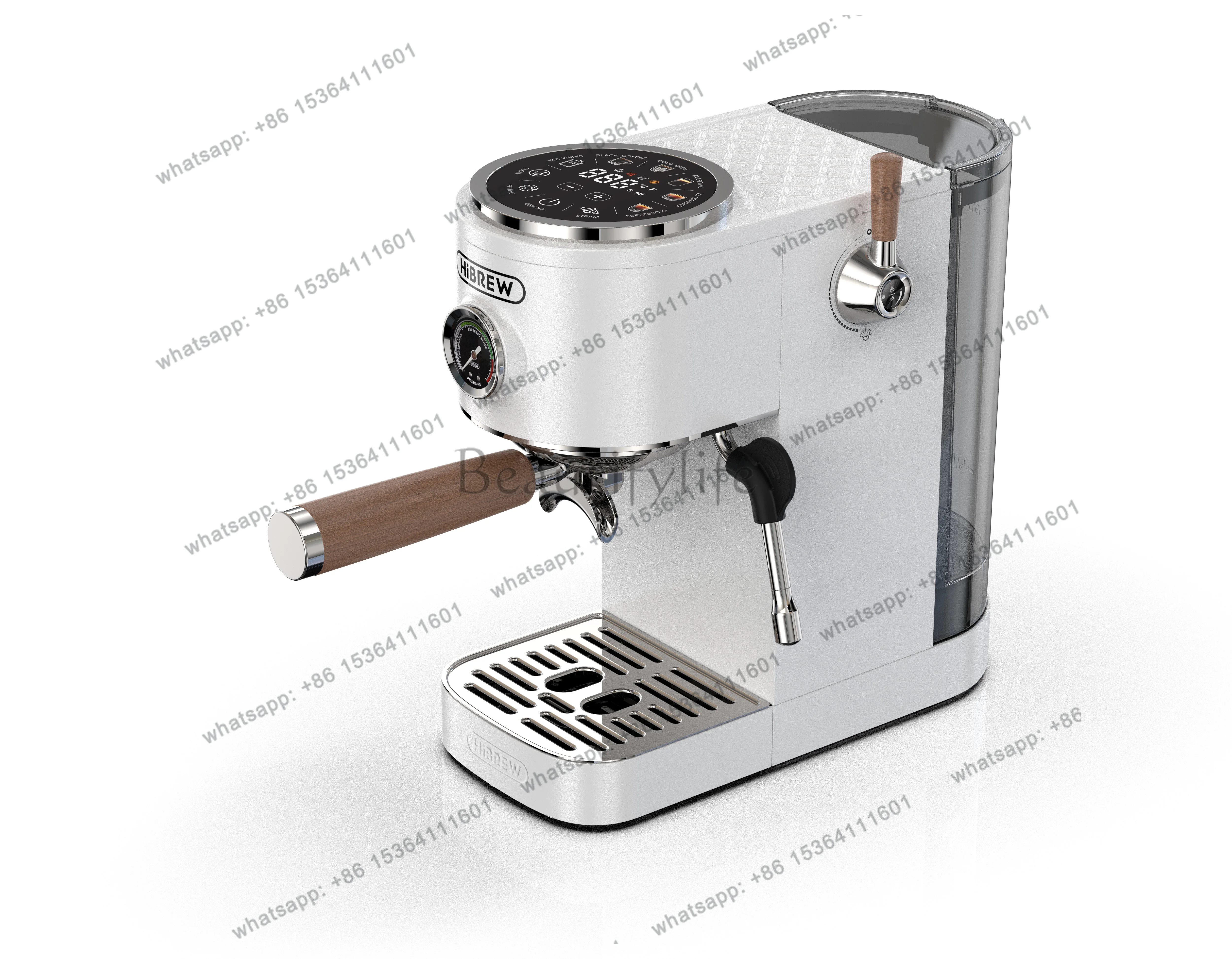 X4 Semi-automatic Espresso Coffee Machine 3 Level Temperature Adjustable Cold/Hot 20Bar Coffee Maker Cappuccino H13