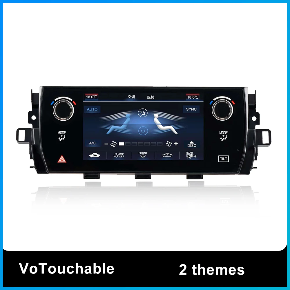 لهوندا Avancier UR-V 2017-2022 LCD سيارة تعمل باللمس التحكم في المناخ التيار المتناوب لوحة مقبض وواجهة شاشة تعمل باللمس ترقية الملحقات #6