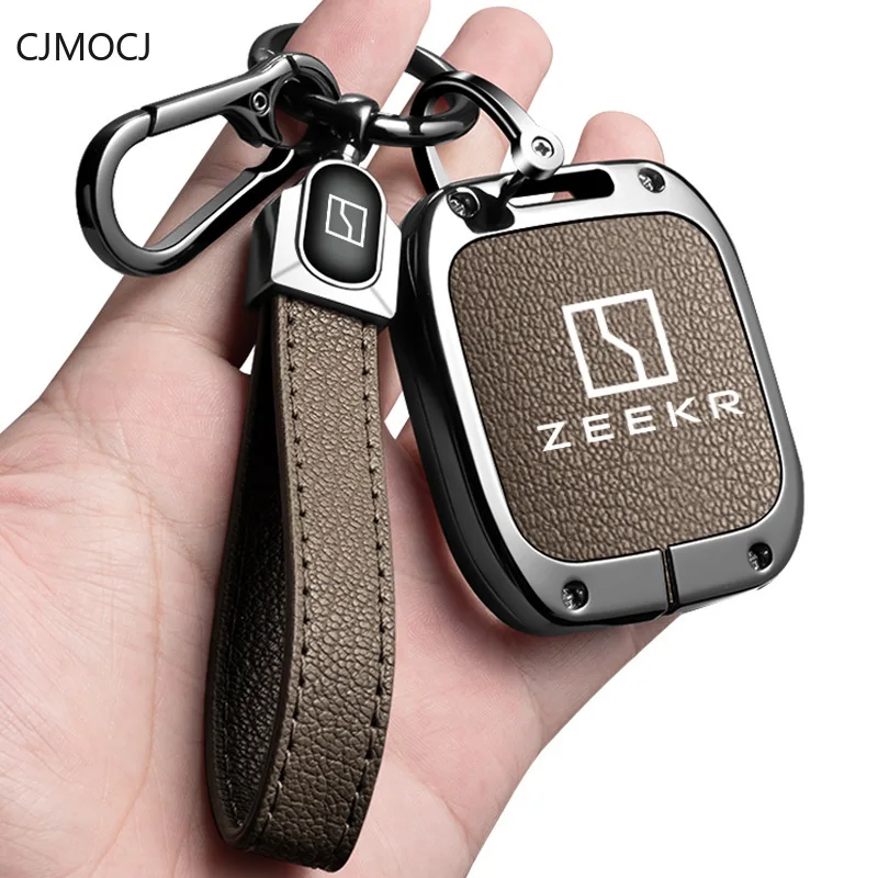 

Premium Zinc Alloy Key Cover Case for ZEEKR 001/007/009/7X - Protective Key Fob Shell Keybag