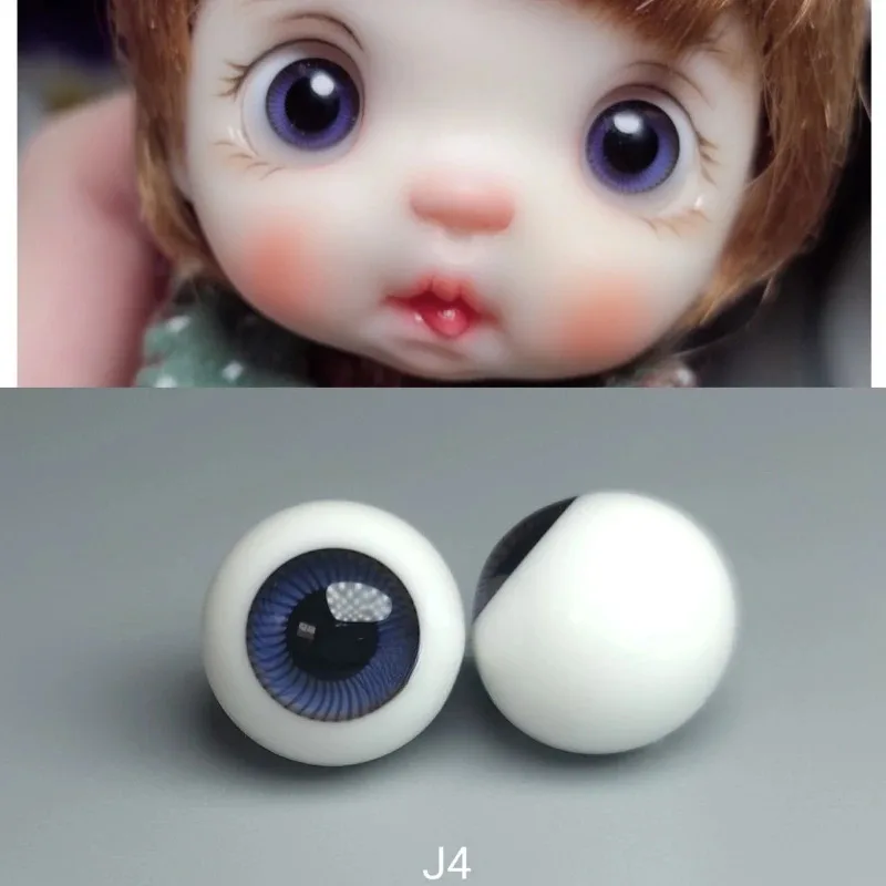 8 مللي متر ، 10 مللي متر عيون الدمية ل Ob11 Bjd دمية المجال مقلة العين المنقولة لون العين نمط فستان اللعب منزل إكسسوارات دمي ، لا دمية