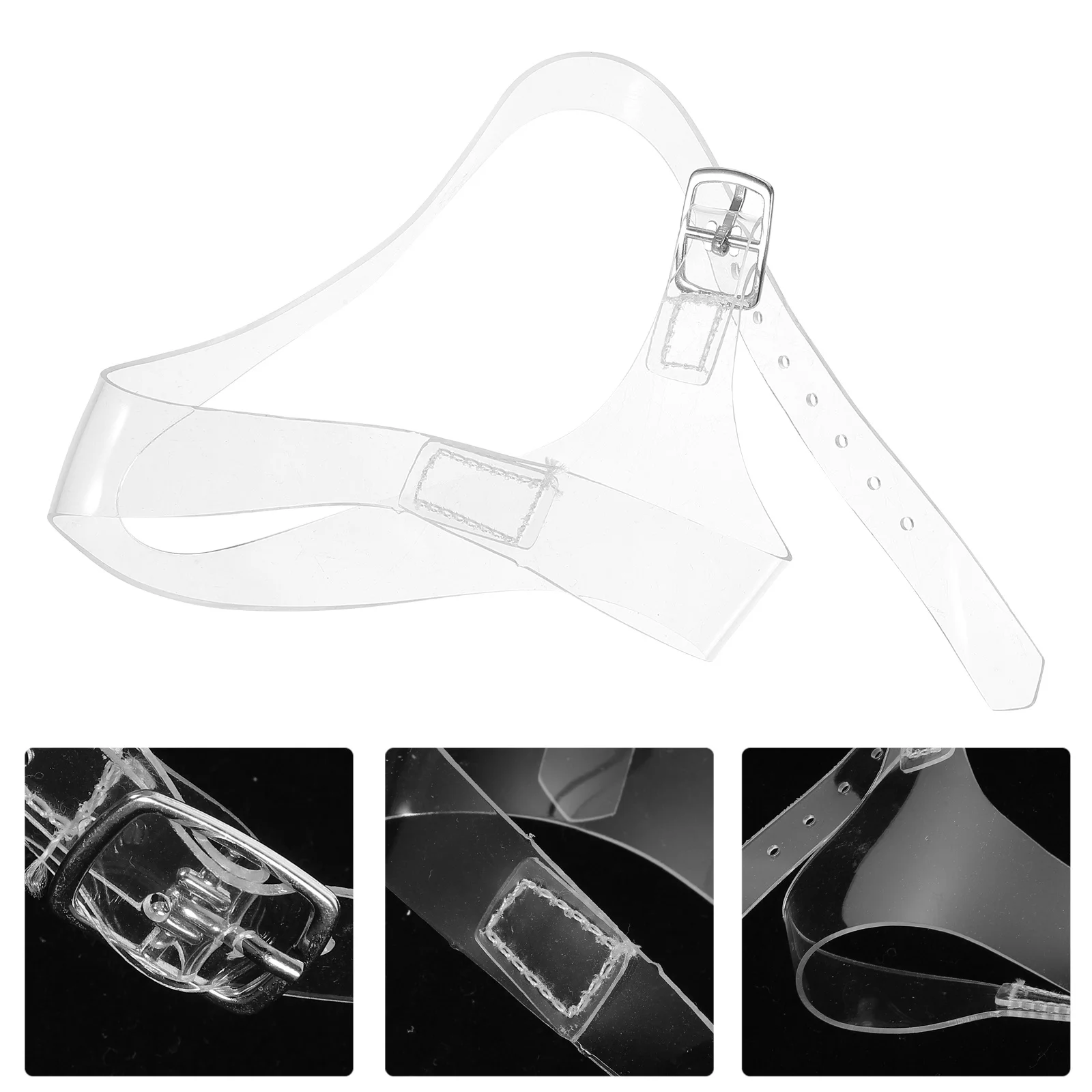 

1Pair Transparent Tpu Shoe Straps For High Heels Anti-Slip Adjustable Secure Fit Footwear Accessories Bundle Shoelace
