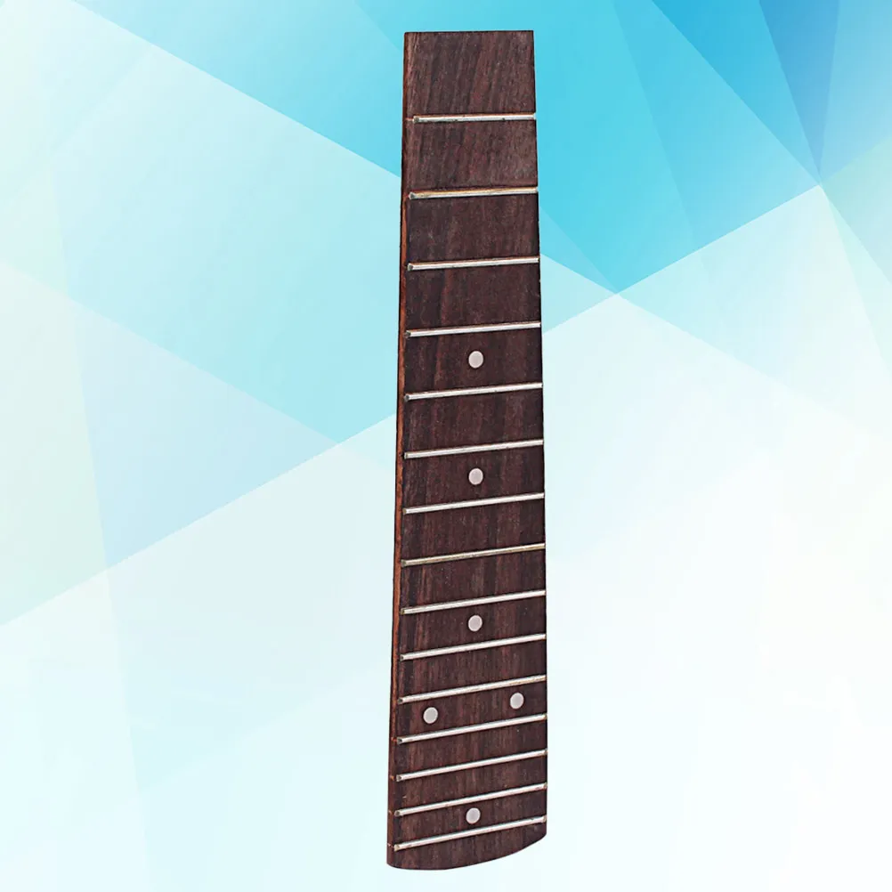 21 Inch Concert Ukulele Rosewood Fingerboard High Density Smooth Fretboard Replacement for Hawaii Guitar Elegant Appearance