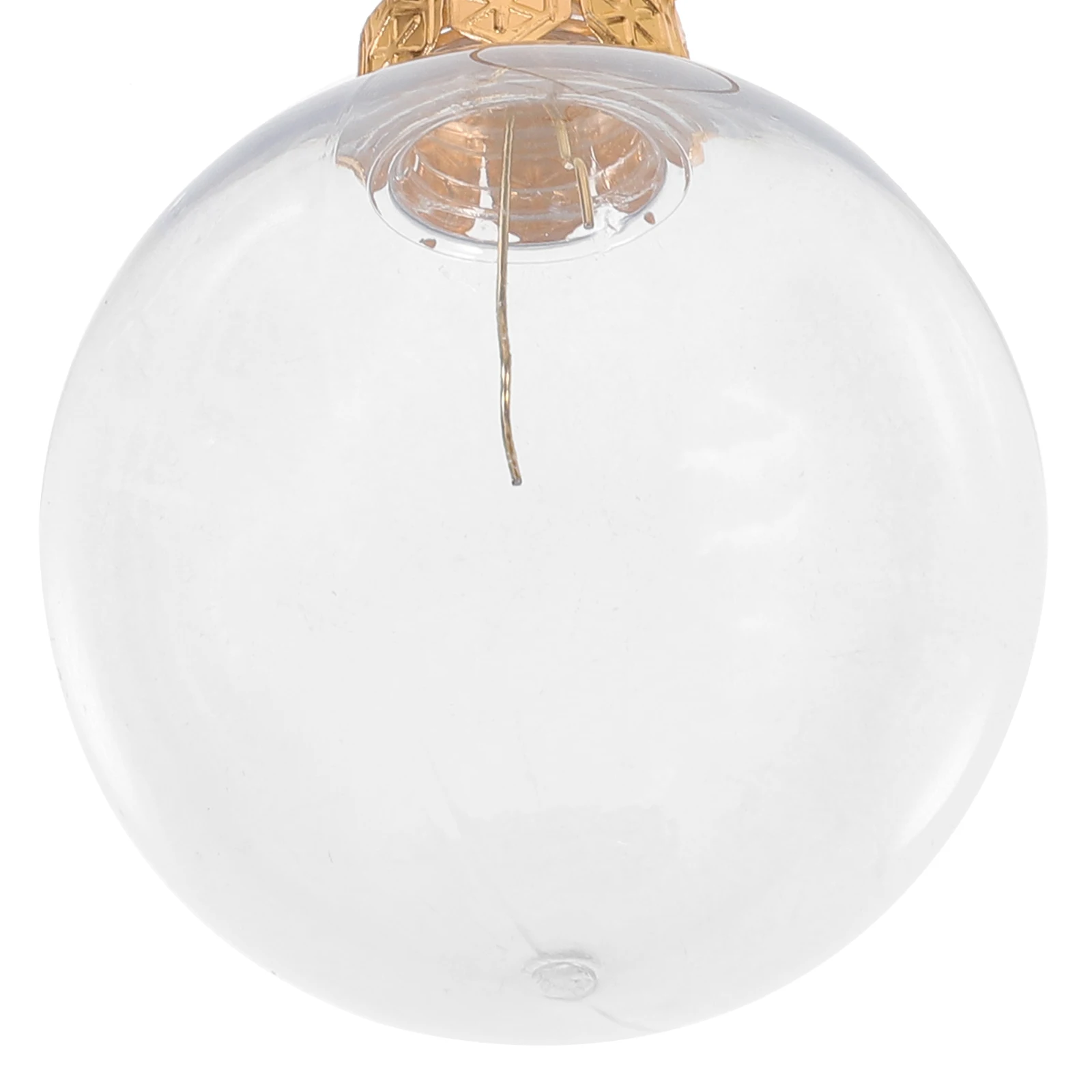 

12 Pcs Christmas Ball Decorations Make Your Own Ornaments Fillable Clear Glass Shatterproof Empty to Plastic Baubles