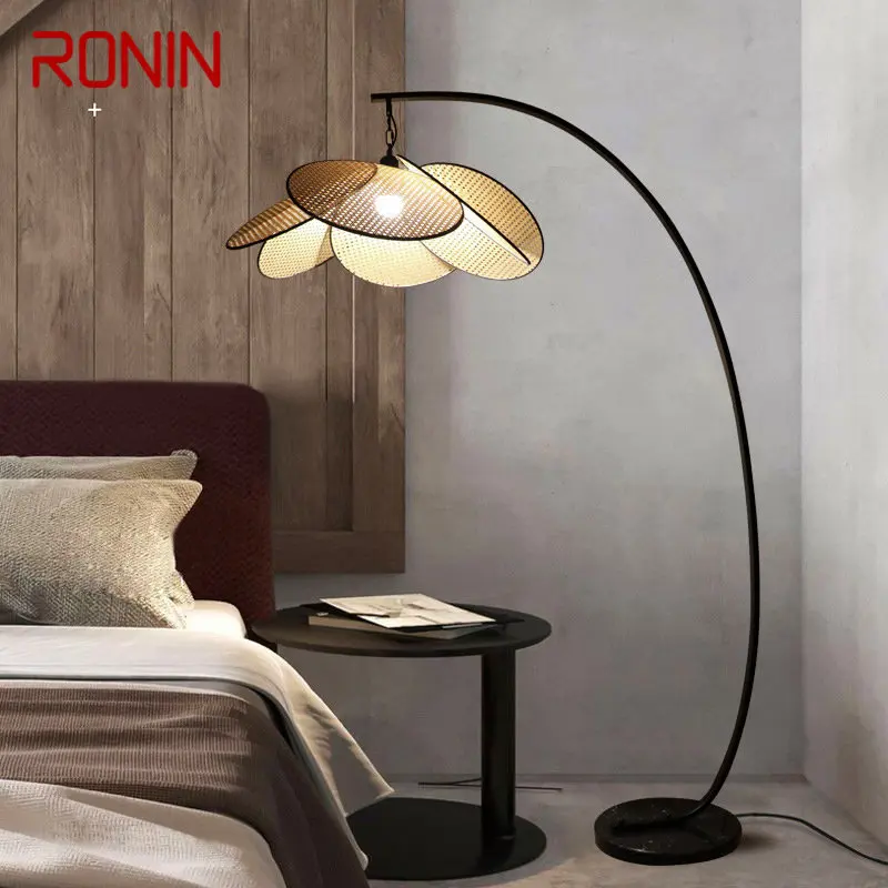 RONIN Nordic Floor Lamp LED Modern Fashion Simple Personality Sofa Standing Decor Lights for Home Living Room Bedroom