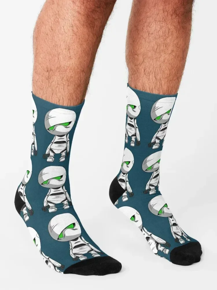 Chaussettes Marvin The Paranoid Android pour hommes et femmes, chaussettes cheville, cadeaux d'hiver, sans citation