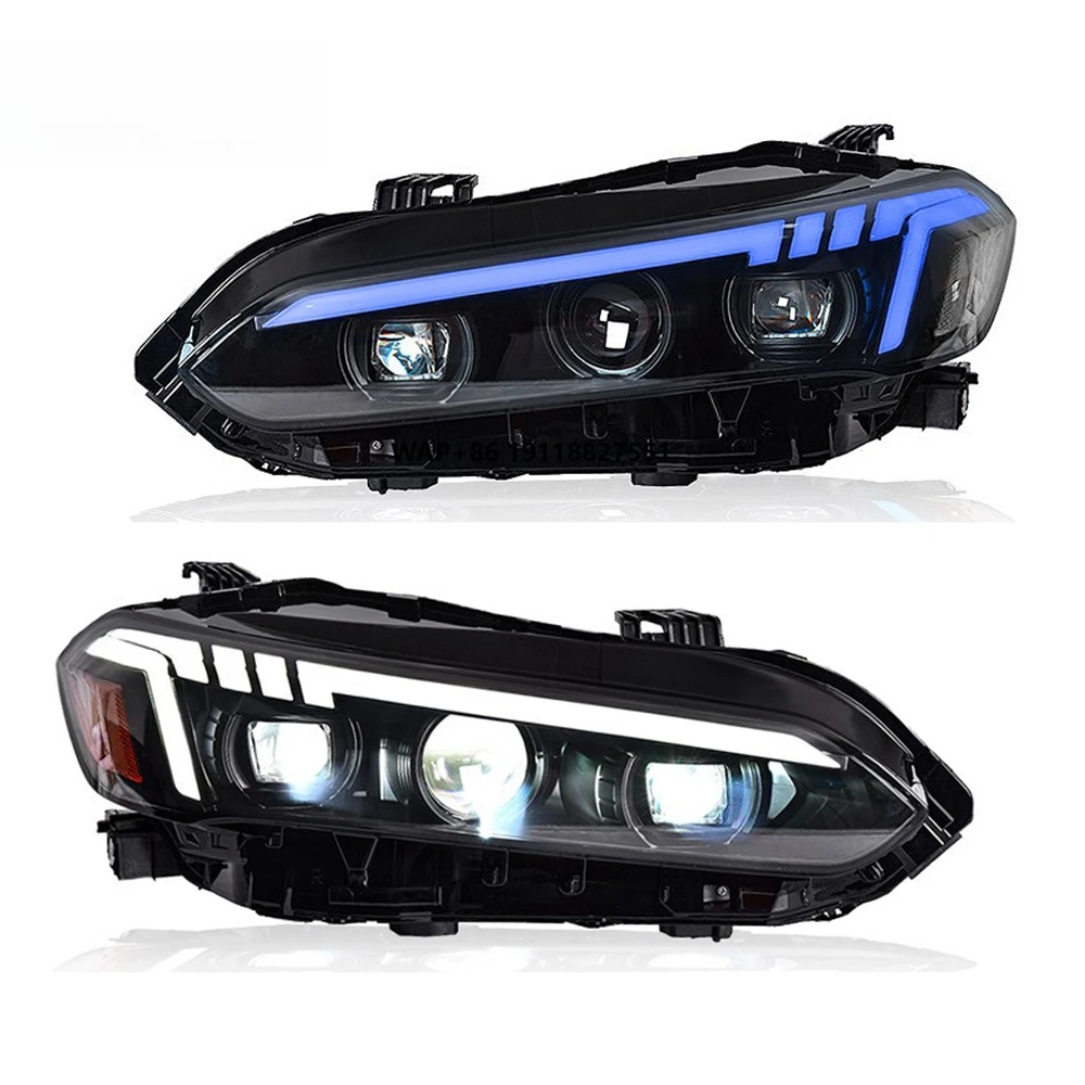 

SY-A168 Head Lamp Headlight Modified LED Lens Headlight Daytime Running Light for 2022 Head Lamp