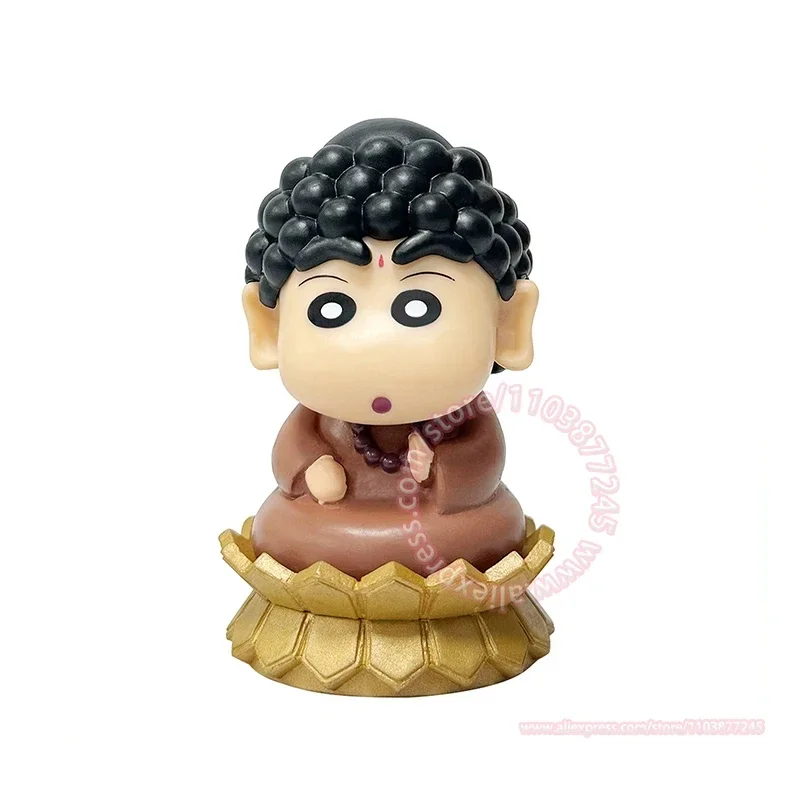 Cute Model Desktop Ornaments Kawaii Buddha Shaped Figures Cartoon Toys Children's Birthday Gift Decoration Anime Peripheral