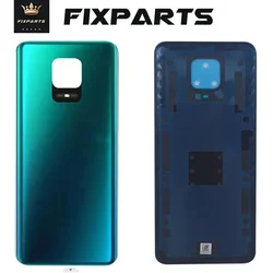 Cubierta trasera de batería para Xiaomi Redmi Note 9S, carcasa de puerta trasera, Panel de vidrio, Note9 Pro, Redmi Note 9 Pro, novedad