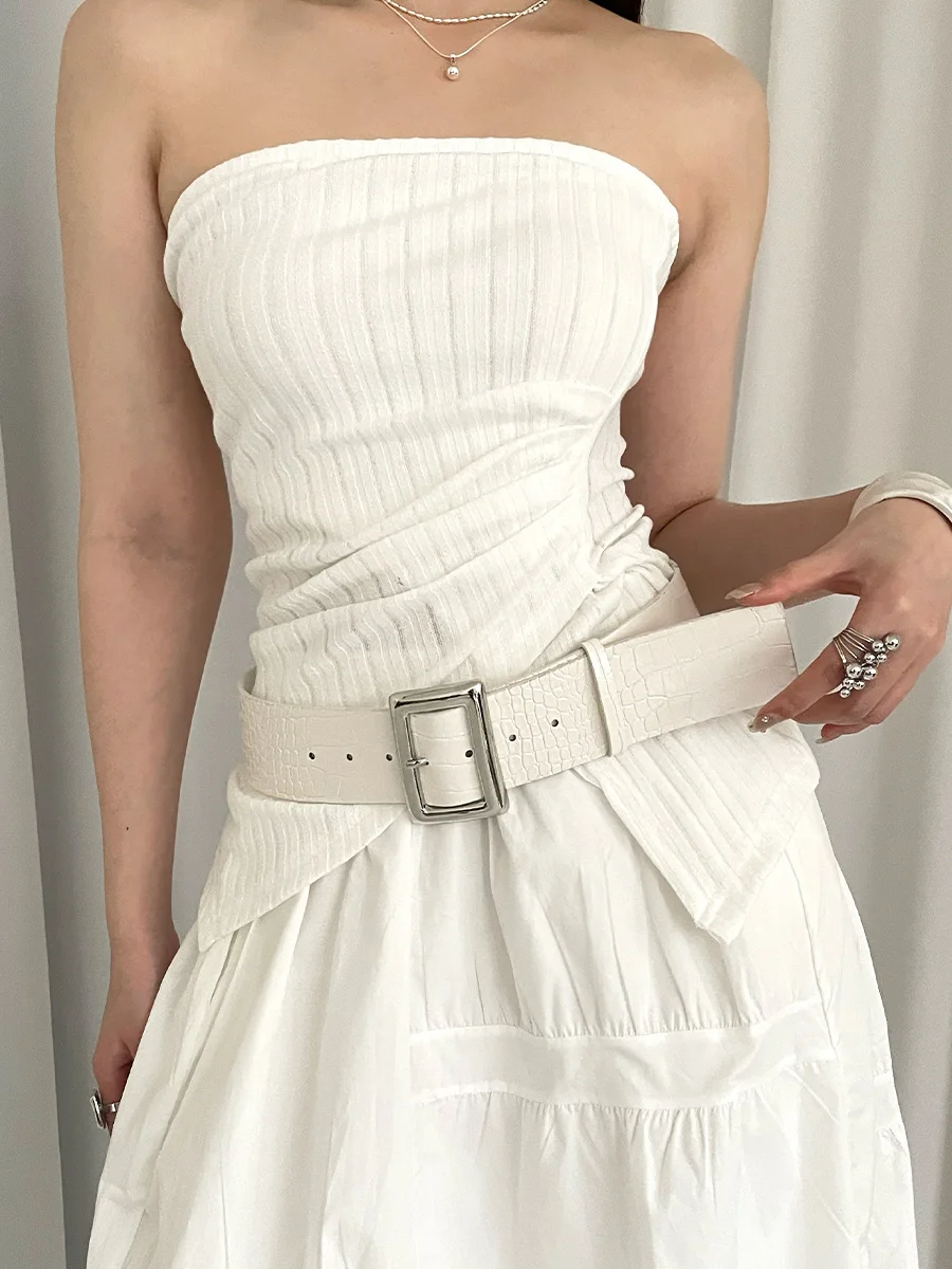 

Тканый широкий пояс в этническом стиле Bohème для женщин, новый простой универсальный пояс в китайском стиле с трендом на талии платья