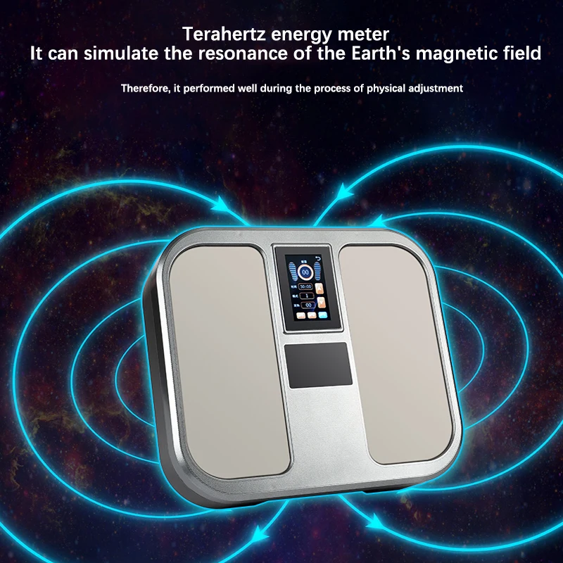 Upgrade Terahertz Fußmassage Drahtlose Edelstahl P90 Terahertz Fuß Spa Massage Ganzkörper Gesundheit Verbesserung Fußgerät
