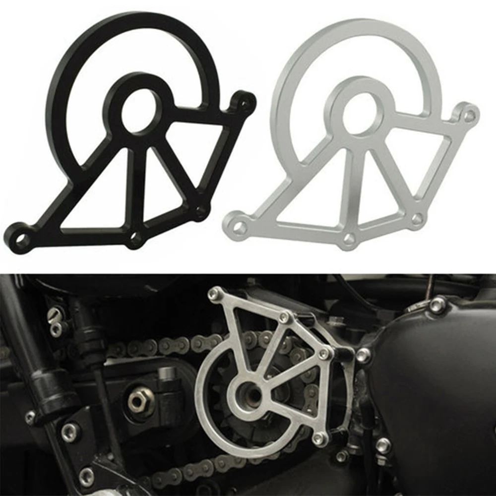 Nueva cubierta de piñón, funda protectora de cadena para Triumph America Hinkley Bonneville T100 SE Thruxton 900 Scrambler Speedmaster