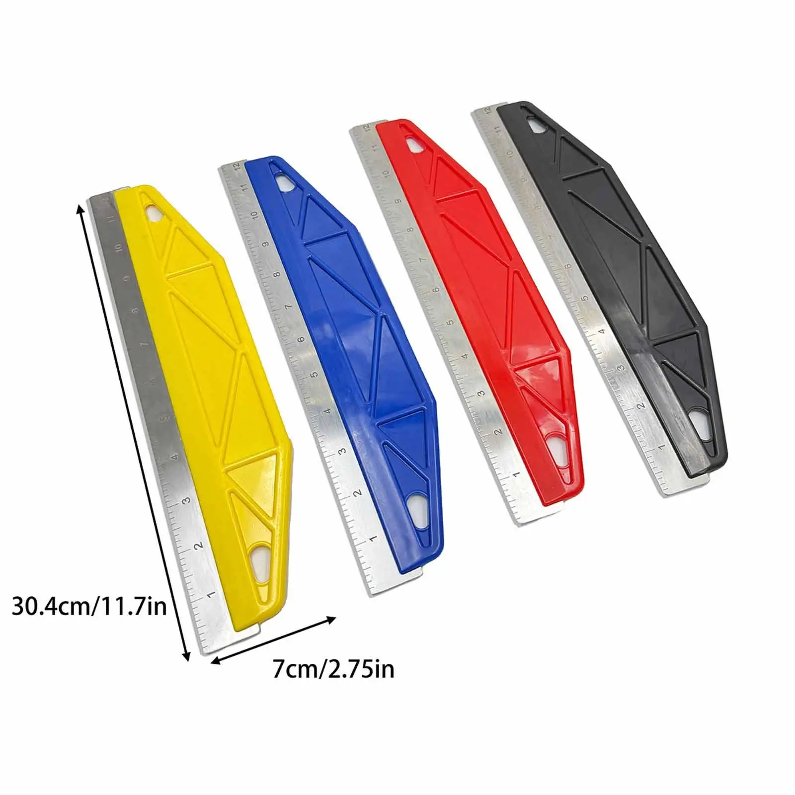 

Шпатель для обрезки обоев с удобной ручкой и разметкой для нанесения самоклеящихся виниловых обоев и декора для стен