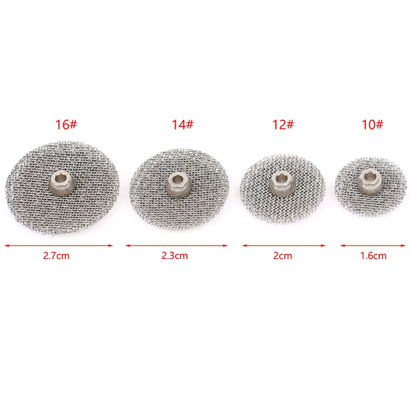 1Pc Mesh For Diameter 2.4mm Tig Welding White Ceramic Nozzle 10# 12# 14# 16# 1.6mm/2mm/2.3mm/2.7mm Mesh