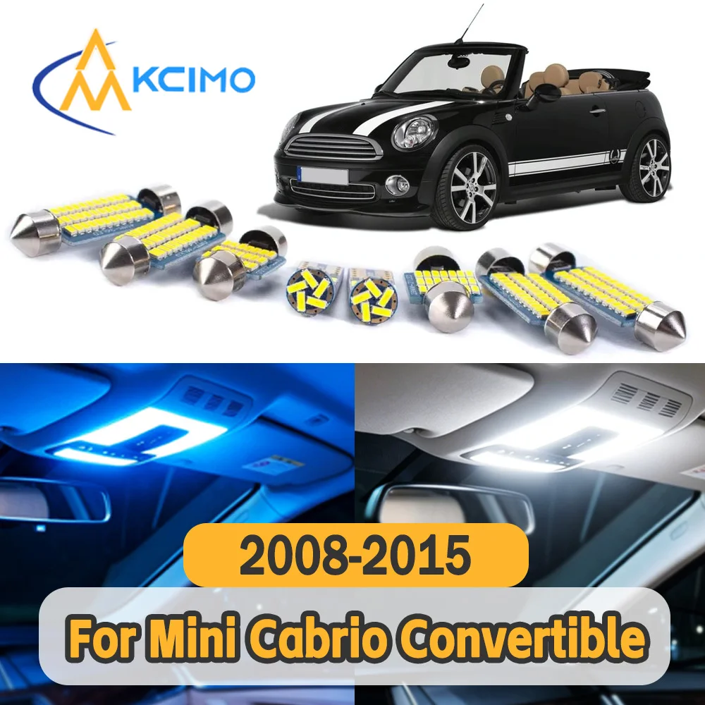 

Long Service Life Car Indoor Lamp Bulbs Stable Illumination Power Saving LED Light Replacement for Mini Convertible R57 208-2015
