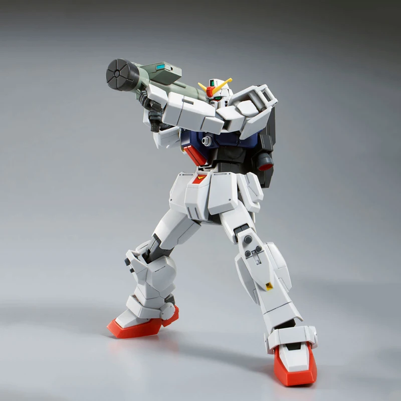 بانداي الأصلي GUNDAM PB HGUC 1/144 RX-79(G) GUNDAM الأرض نوع أنيمي عمل الشكل التجمع نموذج اللعب نموذج الحلي الهدايا