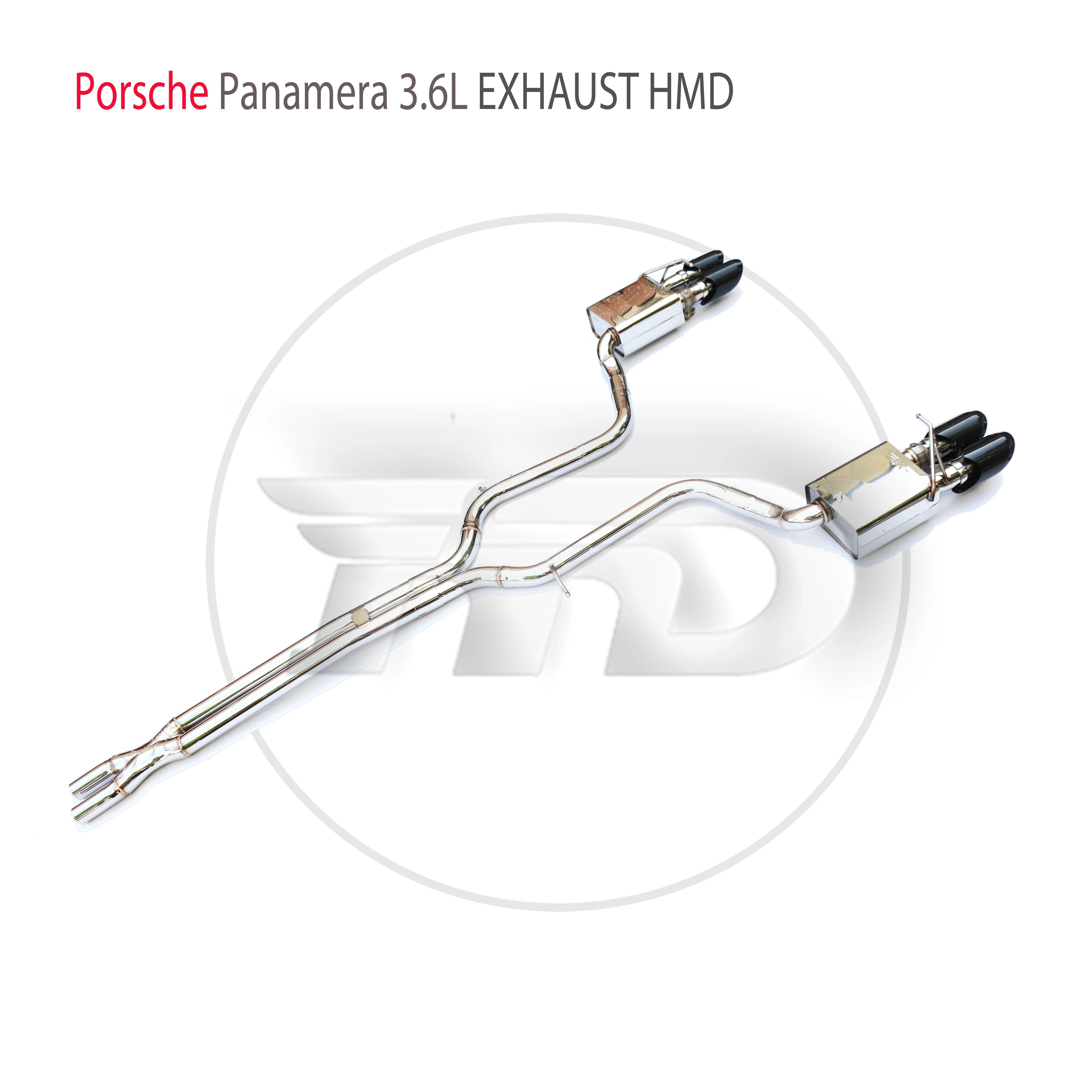 HMD Stainless Steel Exhaust System Performance Catback for Porsche Panamera 970 3.6L Auto Modification Electronic Valve