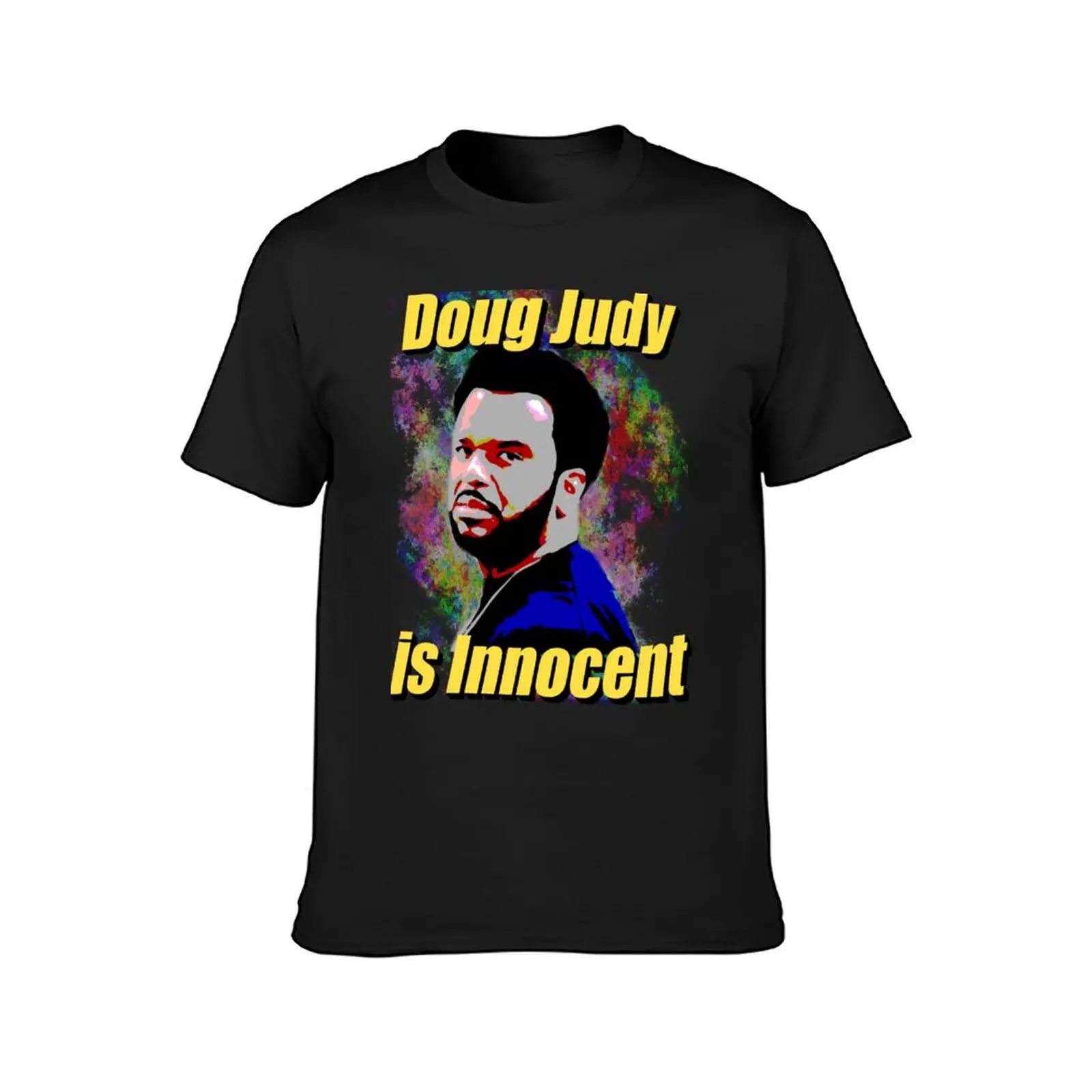 Doug Judy is Innocent T-Shirt tops plus size tops mens graphic t-shirts pack