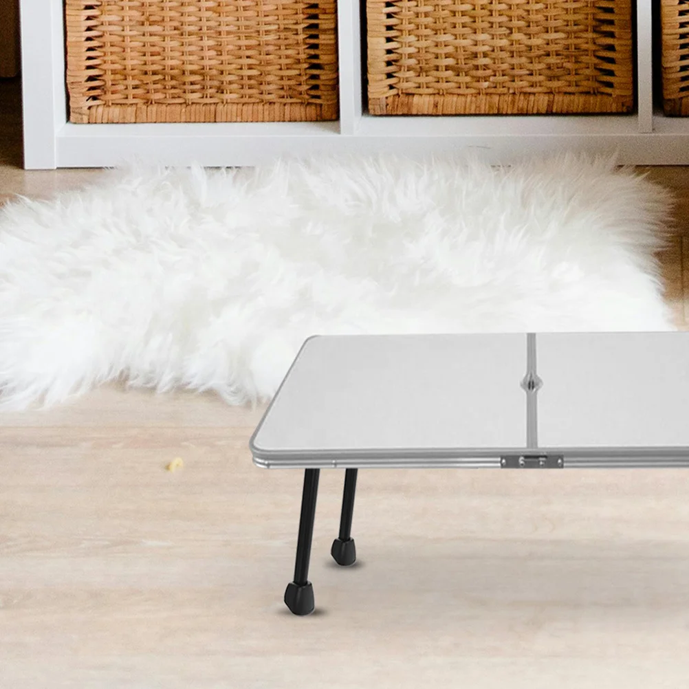 2Pcs Iron Folding Table Legs Foldable Portable Metal Desk Legs for Dining Office Small Space Furniture Support