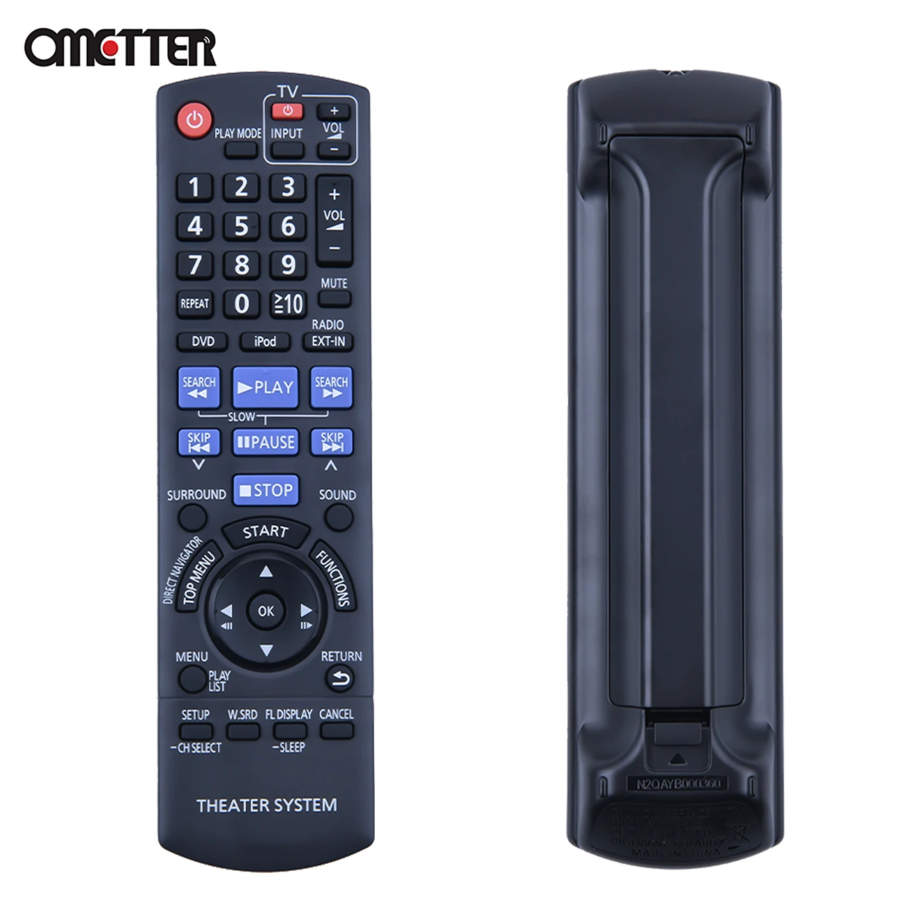 N2QAYB000360 N2QAYB000366 استبدال عن صالح لباناسونيك DVD المسرح المنزلي نظام الصوت SC-PT464 SC-PT570 SB-HF470 SB-HC470