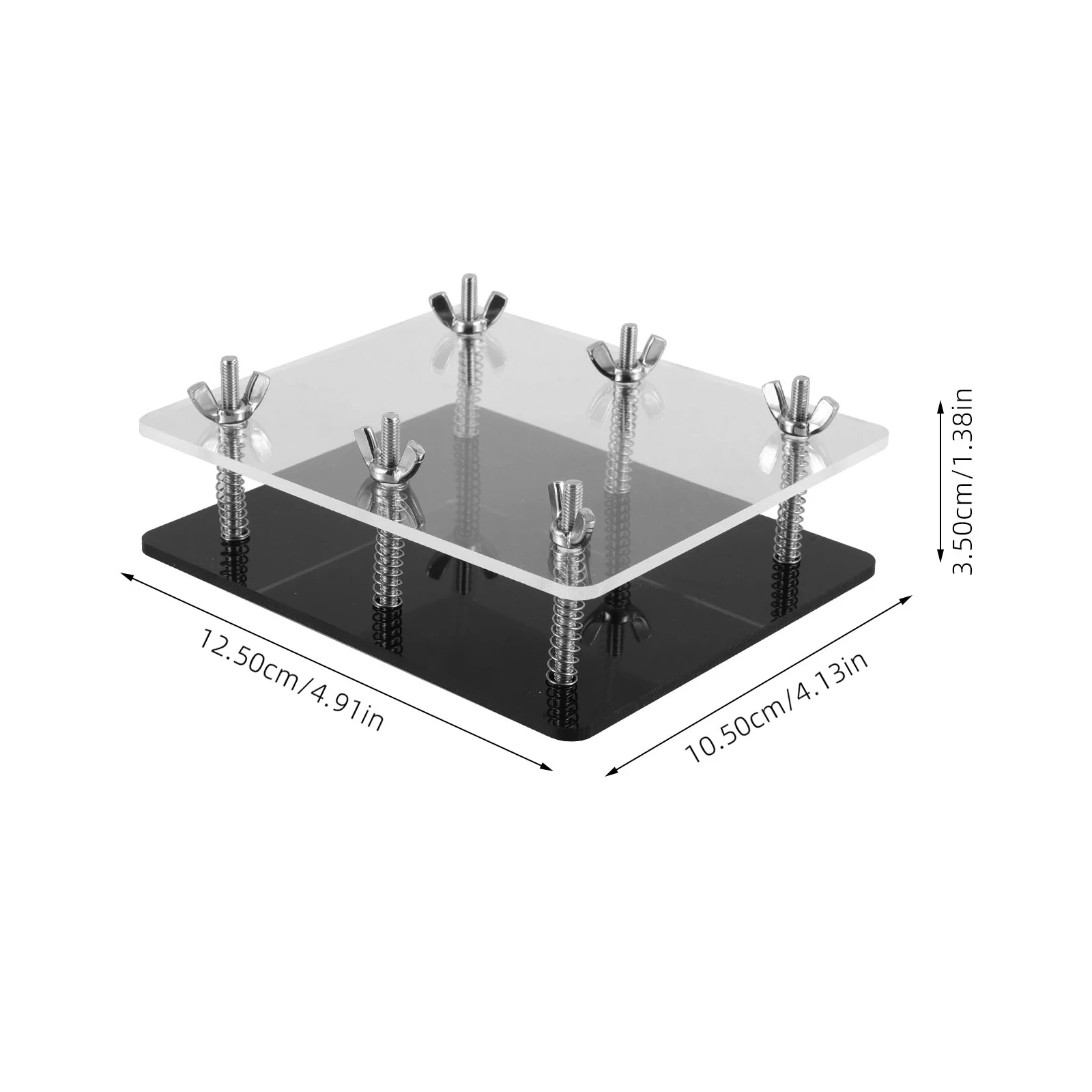 2pcs Bending Corrector Tool Flat Card Press Kit For Sports Card Fixing Protection Portable Acrylic Holder Case