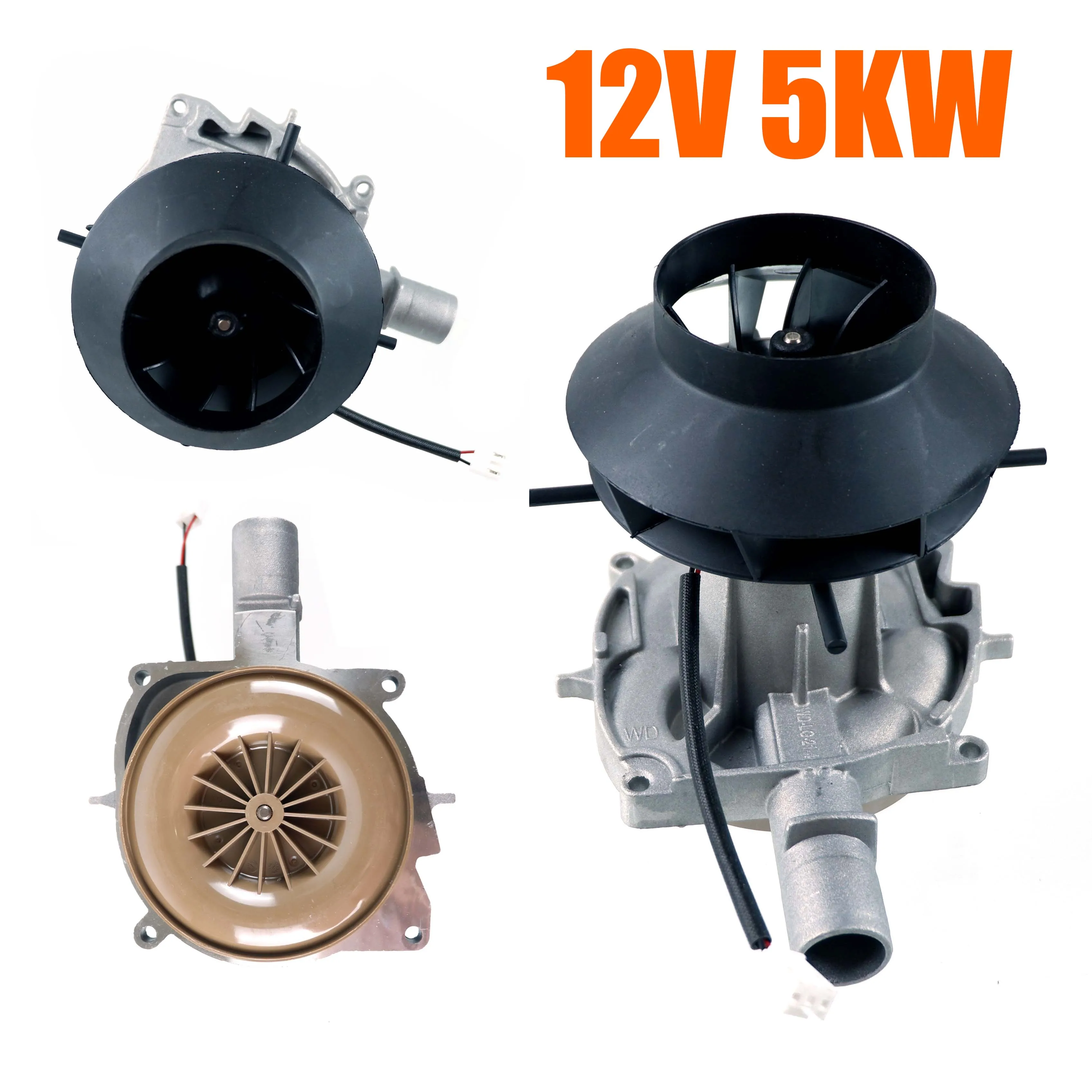 12V 5KW Air Diesel Heater Blower Fan Motor Assembly Wind Wheel Inner For Chinese Heaters Car Truck VAN 