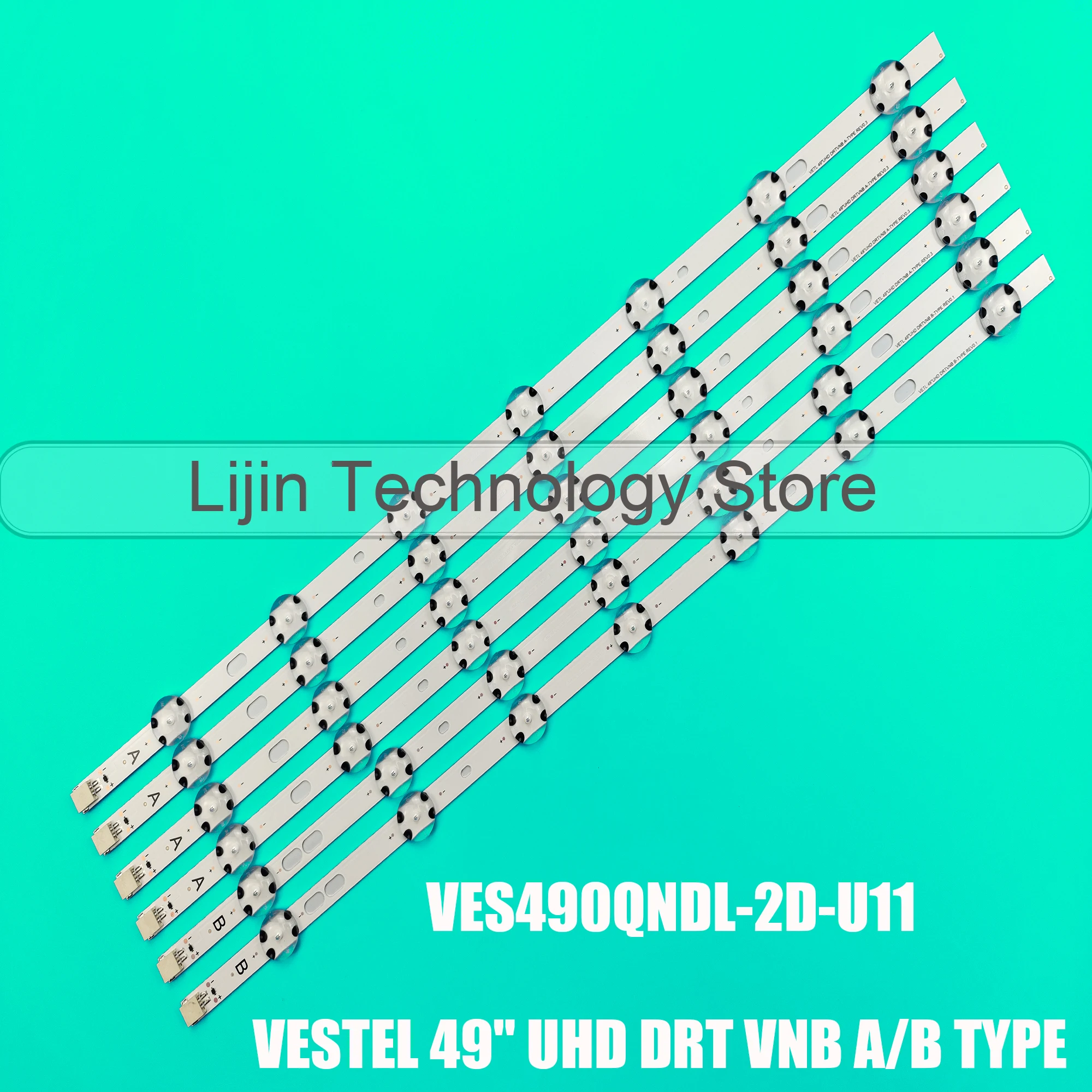 LED Backlight Strip For 49U5863DB 49U6763DA 49U6763DB 49U6663DB 49U5766DB 49U6863DB VES490QNDS-2D-U12 LT-49C870A LT-49C862